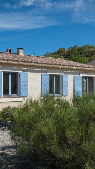 NaturARCH, relookage maison individuelle, architecte haut de gamme, Entrepierres, Alpes-de-Haute-Provence