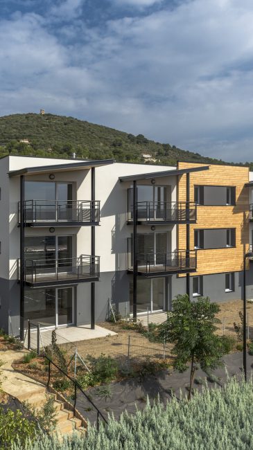 NaturARCH, 35 logement à énergie positive, Architecture durable, habitations écologique, Manosque, Alpes-de-Haute-Provence