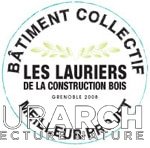 logo prix les lauriers de la construction bois, meilleur projet, NaturARCH